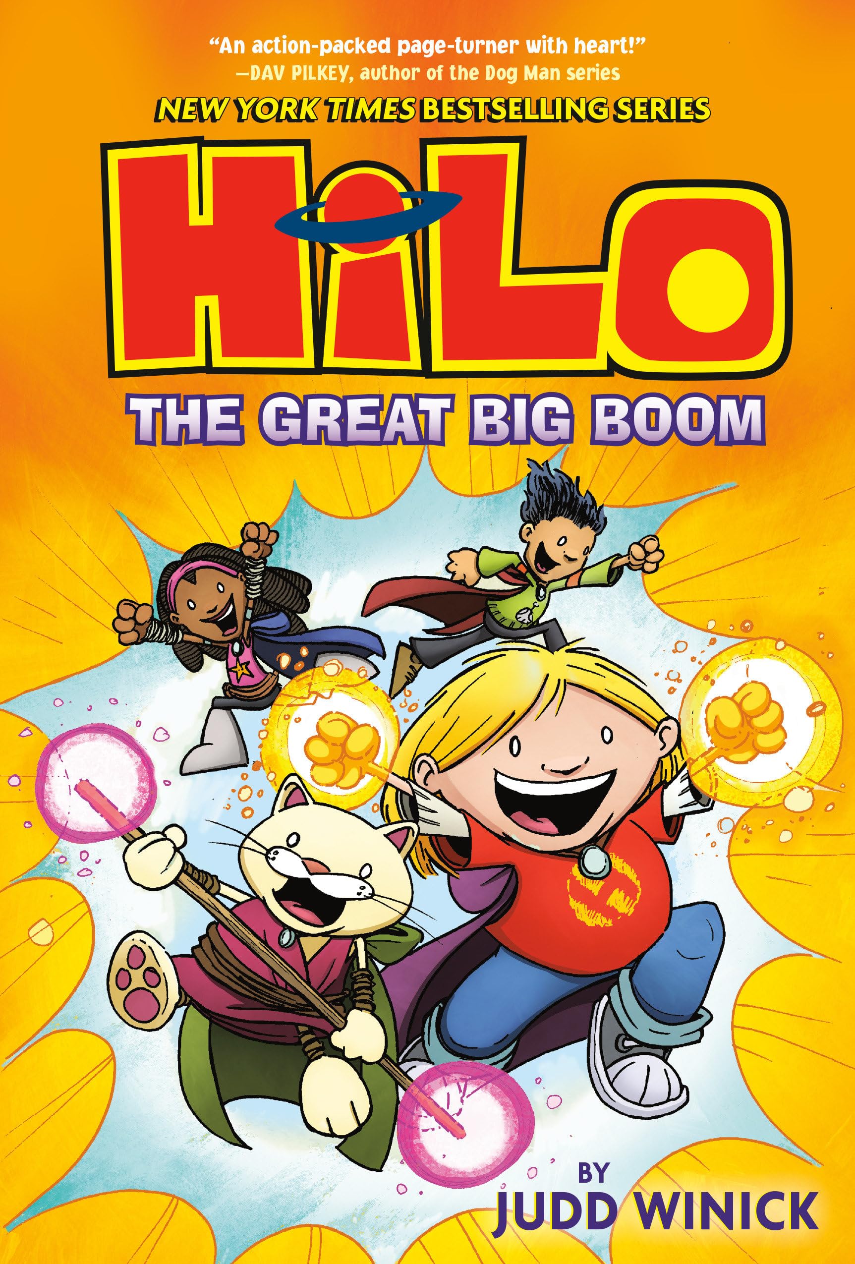 Hilo Book 3: The Great Big Boom: (A Graphic Novel) Manga