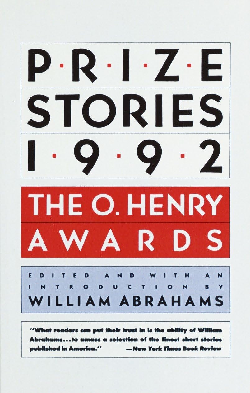 Prize Stories 1992: The O. Henry Awards book