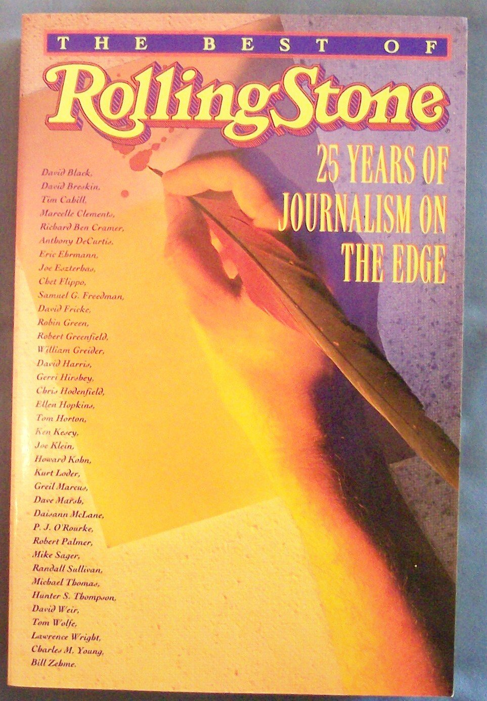 The Best of Rolling Stone: 25 Years of Journalism on the Edge book