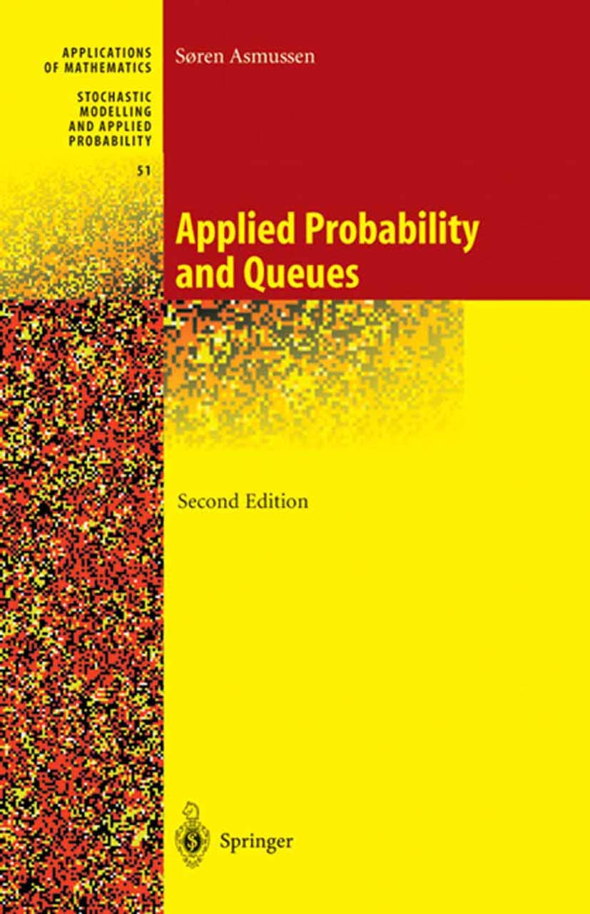 Product Image: Applied Probability and Queues (Stochastic Modelling and Applied Probability, 51, Band 51)