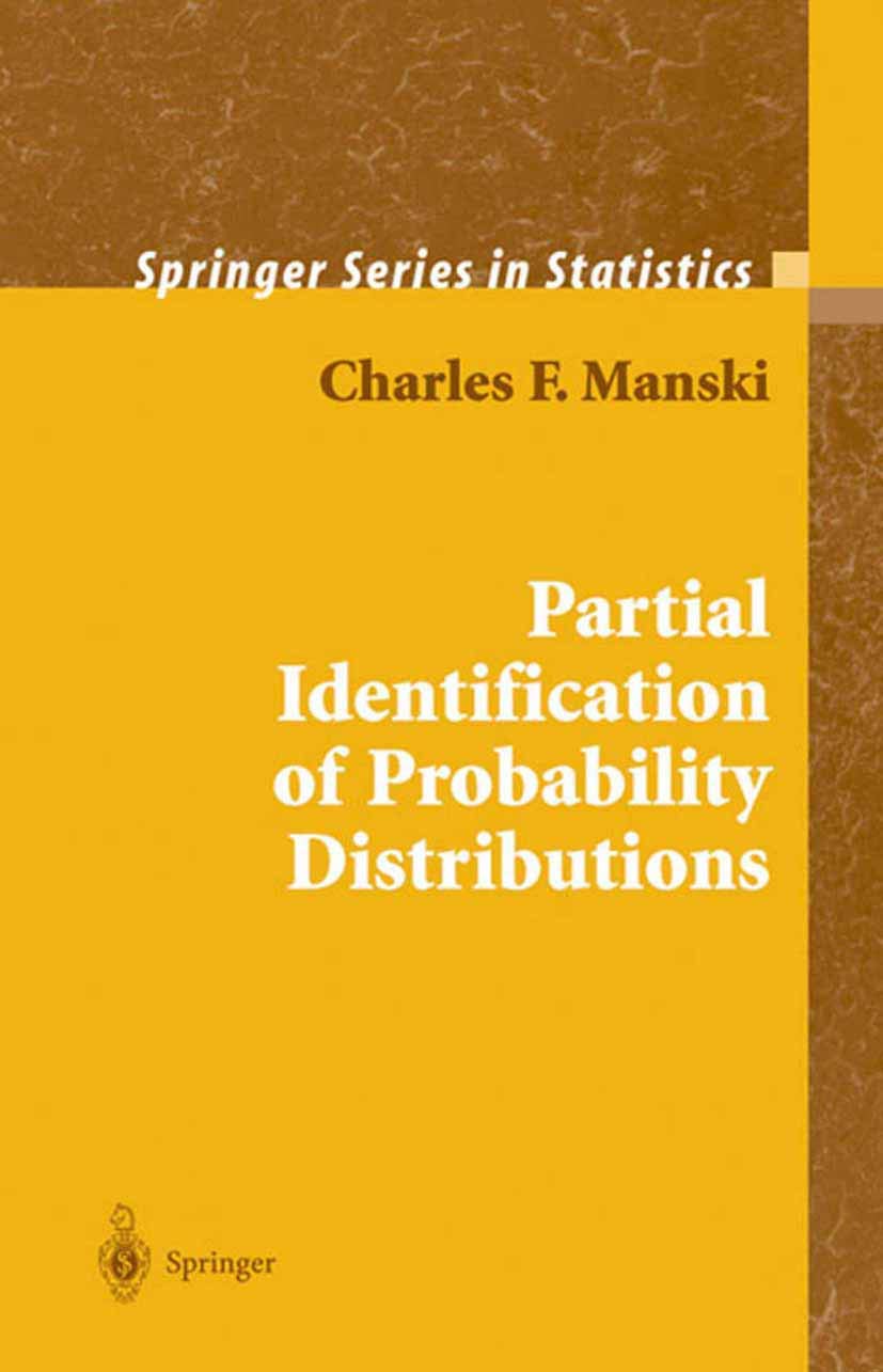 Partial Identification of Probability Distributions (Springer Series in Statistics) Law