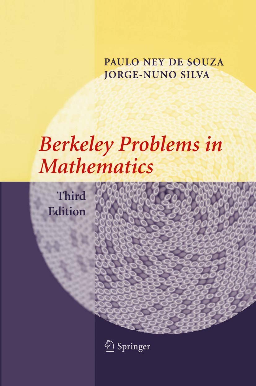 Product Image: Berkeley Problems in Mathematics (Problem Books in Mathematics): Third Edition