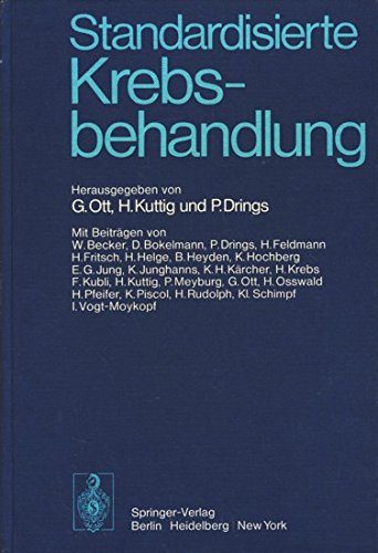 Standardisierte Krebsbehandlung Books