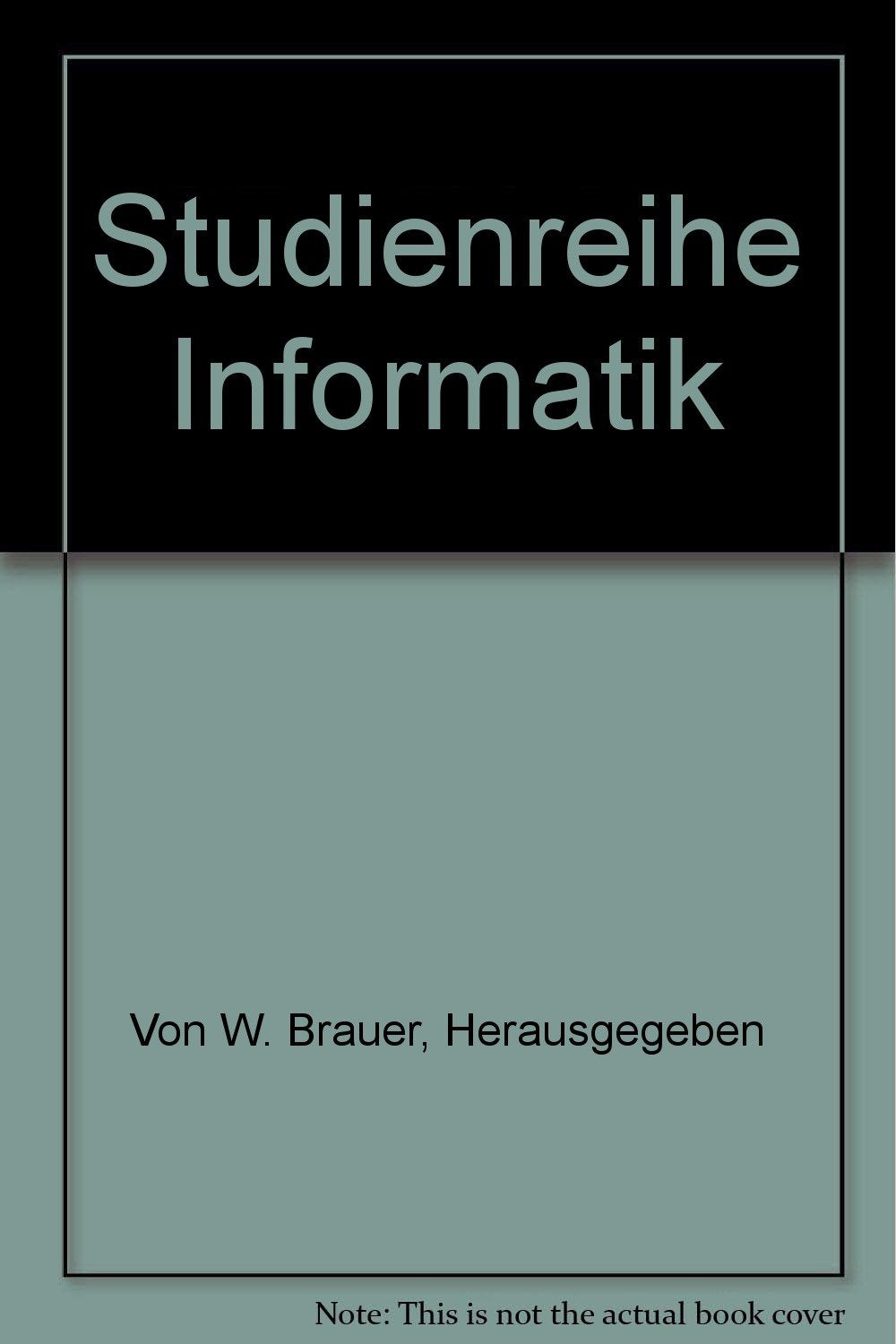 Studienreihe Informatik book