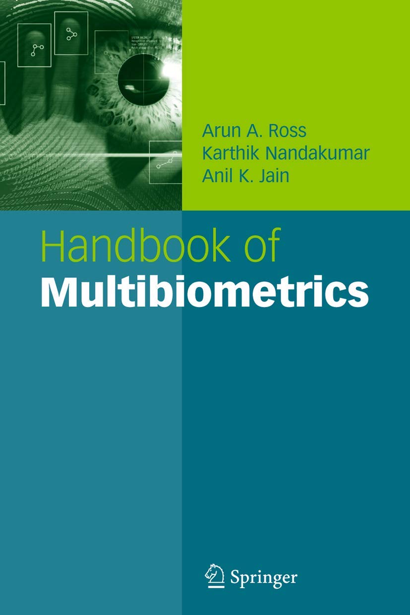 Product Image: Handbook of Multibiometrics