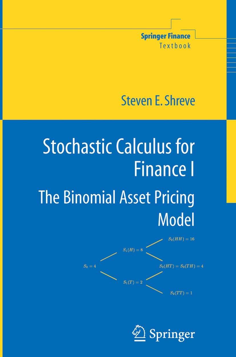 Stochastic Calculus for Finance I Law