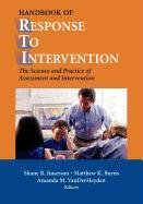 Handbook of Response to Intervention Books