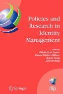Policies and Research in Identity Management Books