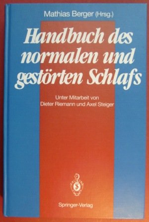 Handbuch Des Normalen Und Gestorten Schlafs Books