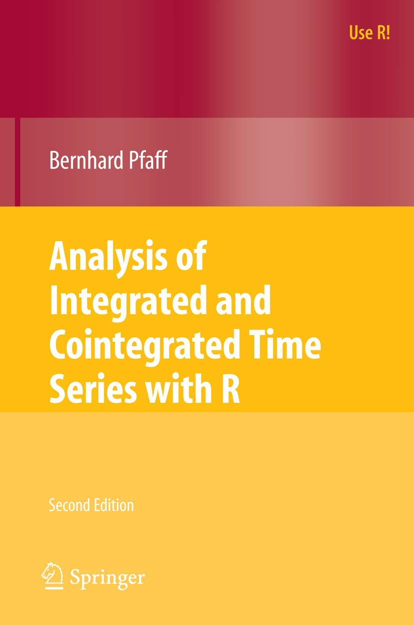 Analysis of Integrated and Cointegrated Time Series with R book