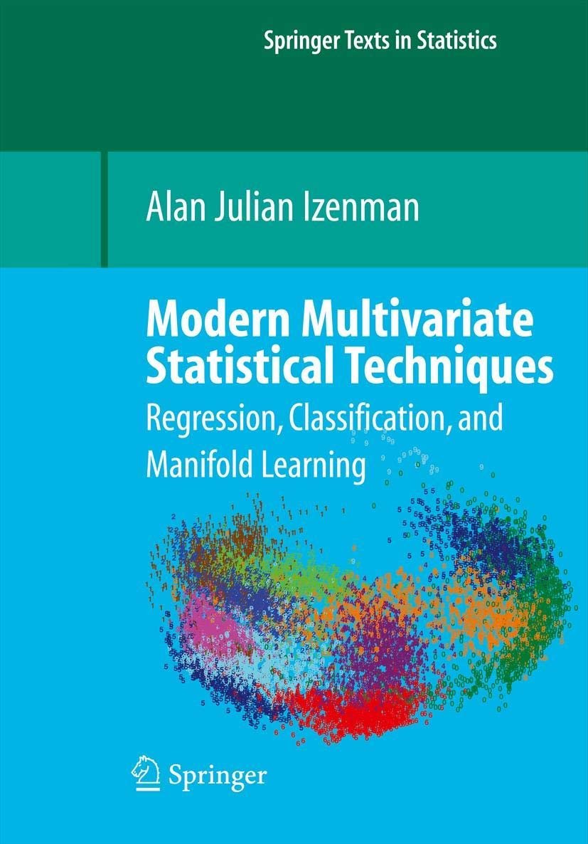Modern Multivariate Statistical Techniques Computer Science Books