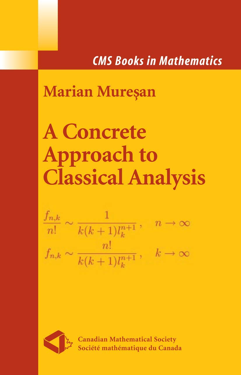 Product Image: A Concrete Approach to Classical Analysis