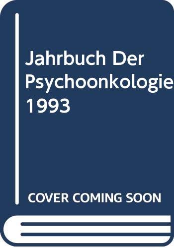 Jahrbuch Der Psychoonkologie 1993 Psychology