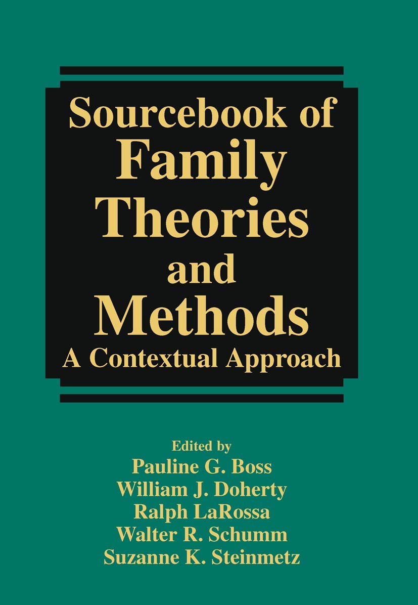 Sourcebook of Family Theories and Methods Law