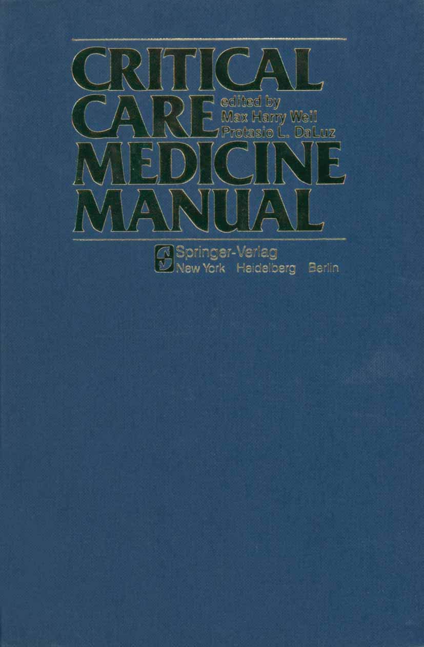 Critical Care Medicine Manual book