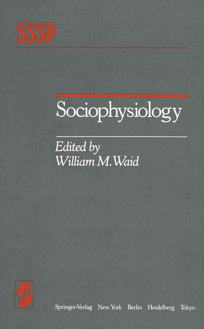 Sociophysiology (Springer Series in Social Psychology) Law