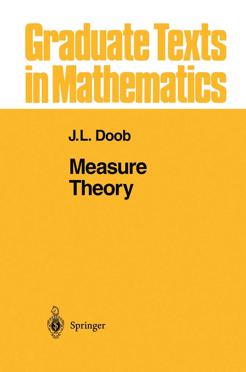 Measure Theory (Graduate Texts in Mathematics, 143, Band 143) Mathematics
