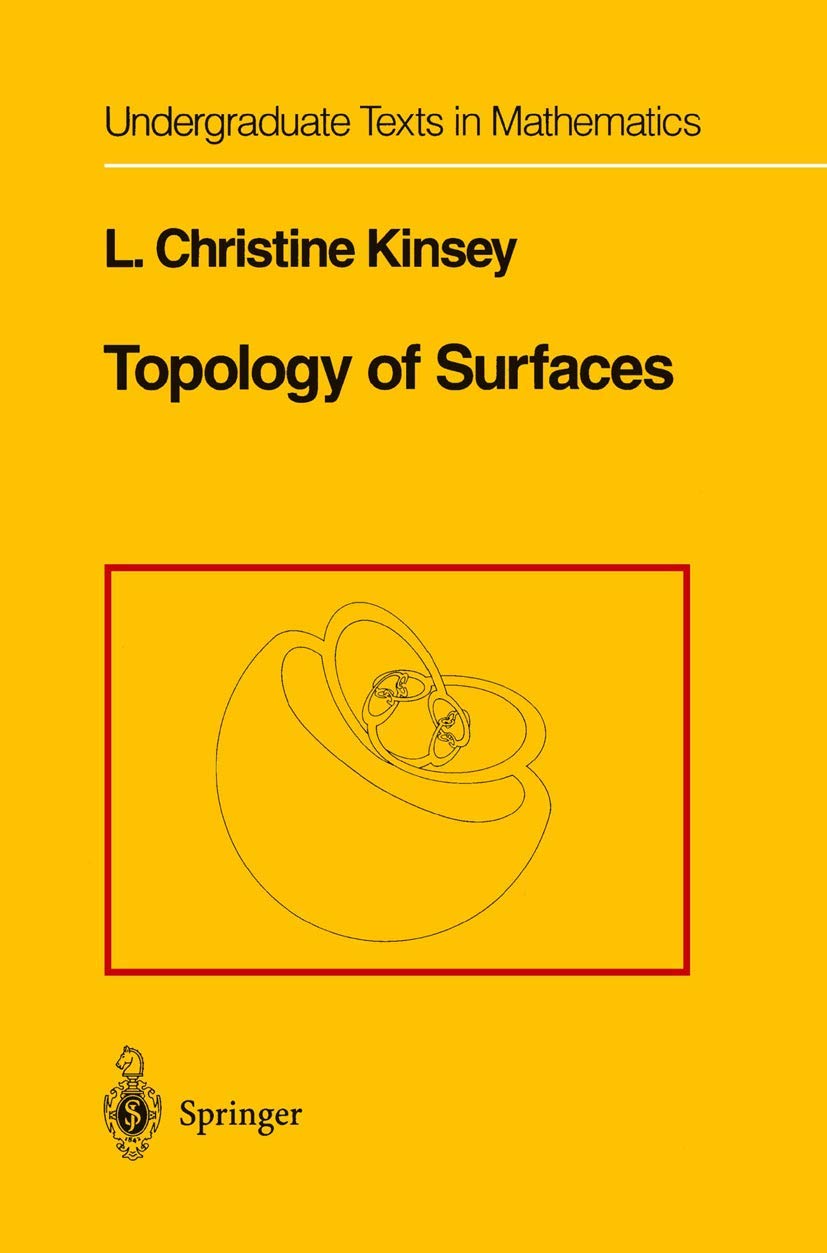 Topology of Surfaces Mathematics Books