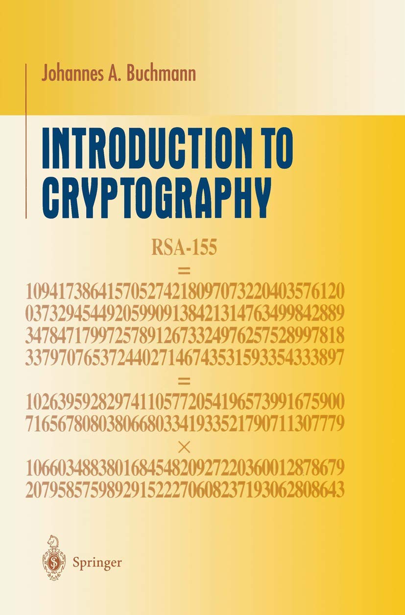 Product Image: Introduction to Cryptography (Undergraduate Texts in Mathematics)