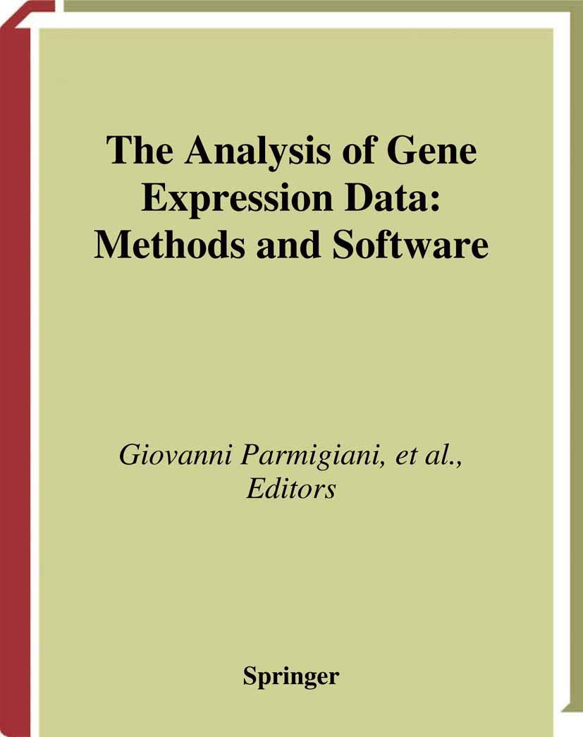 The Analysis of Gene Expression Data: Methods and Software (Statistics for Biology and Health) Medicine