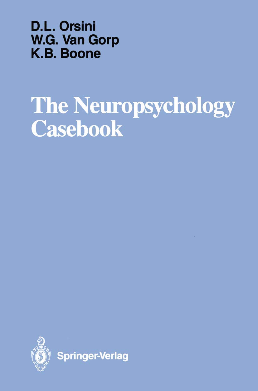 The Neuropsychology Casebook Medicine