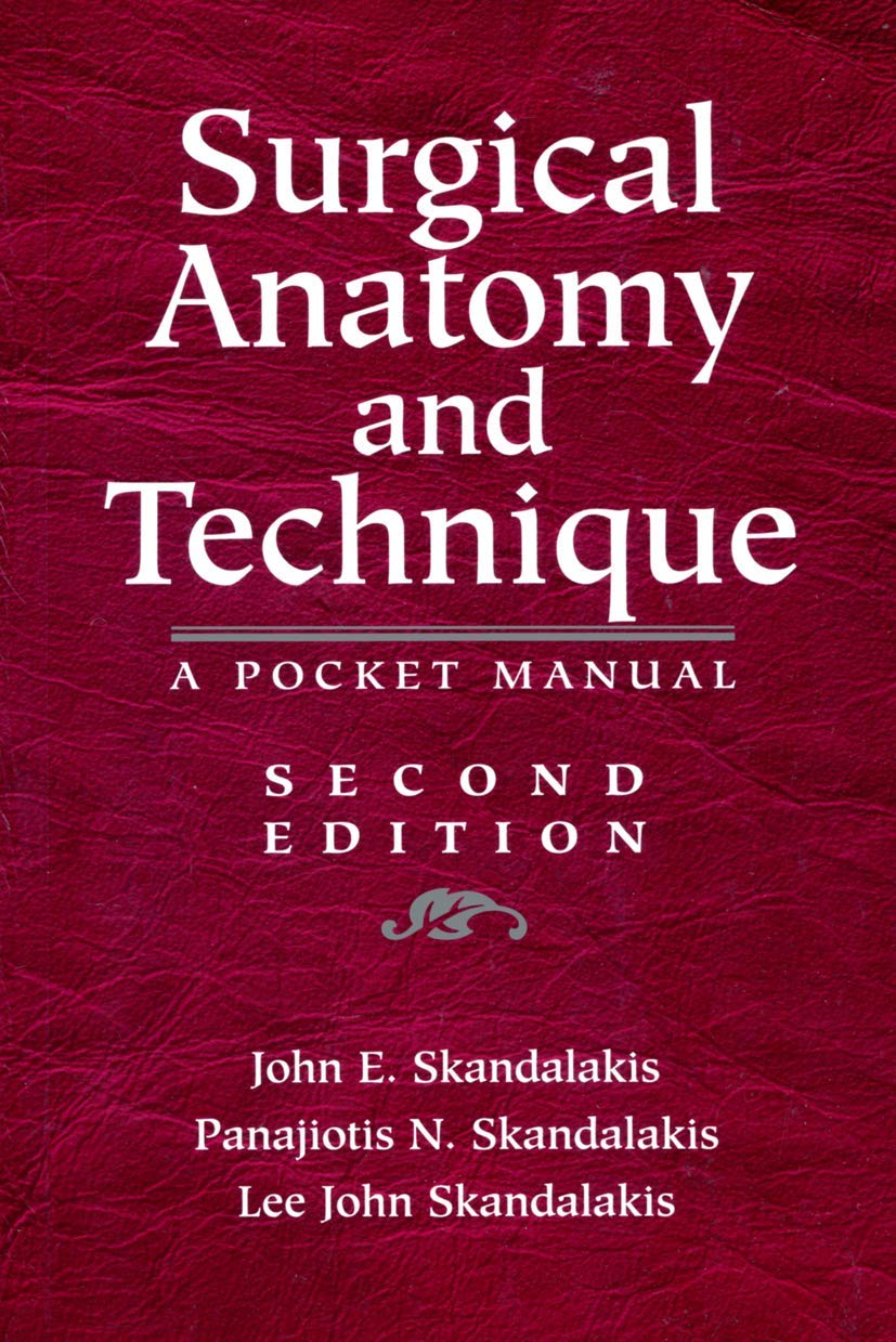 Surgical Anatomy and Technique: A Pocket Manual Medicine