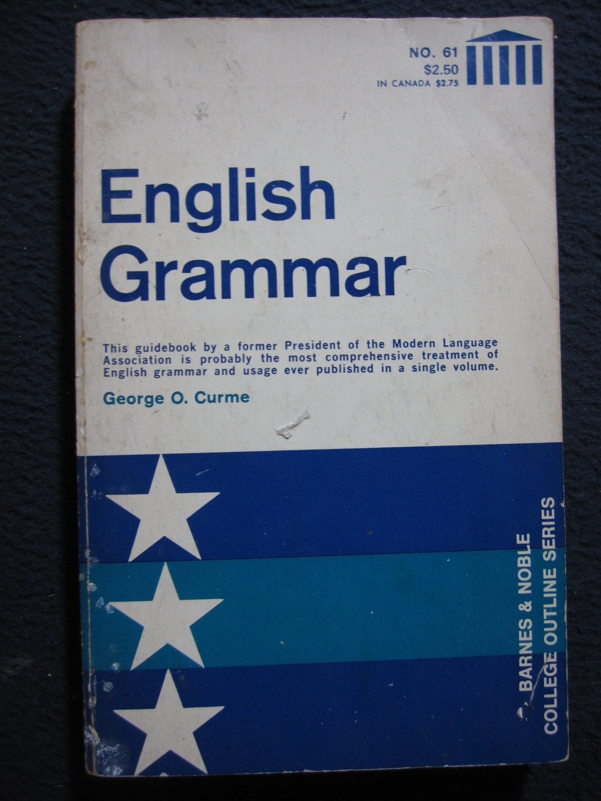 English Grammar (College Outline) Books