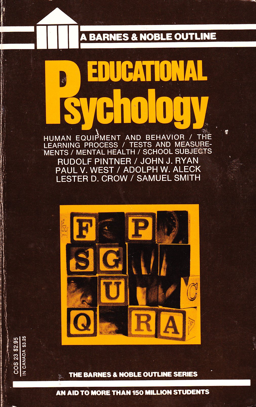 Product Image: Educational Psychology (College Outline S.)