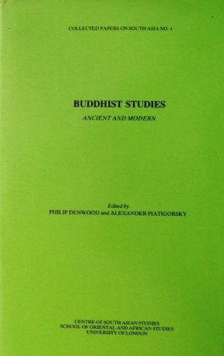 Buddhist Studies: Ancient and Modern (Collected Papers on South Asia, Band 4) Leisure, Home & Garden