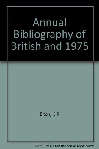 Annual Bibliography of British and Irish History Books