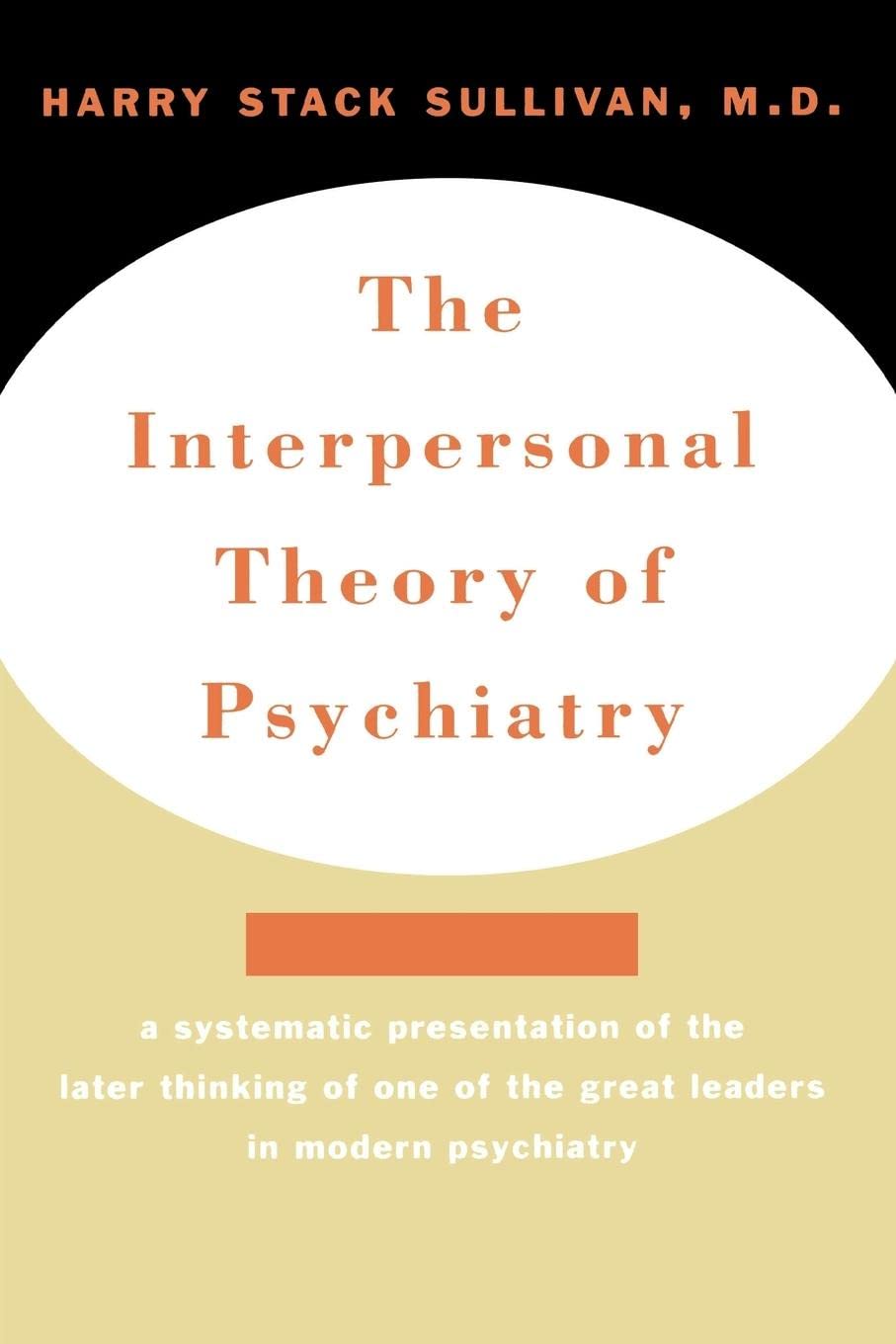 Interpersonal Theory of Psychiatry the Interpersonal Theory of Psychiatry Medicine