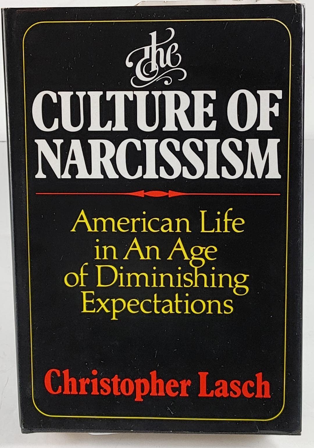 The Culture of Narcissism: American Life in an Age of Diminishing Expectations book