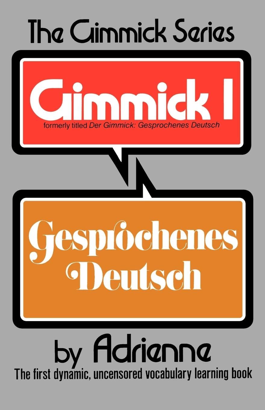 Gimmick I: Gesprochenes Deutsch (Gimmick Series) (Gimmick (W.W. Norton)) Foreign Languages ​​& Dictionaries