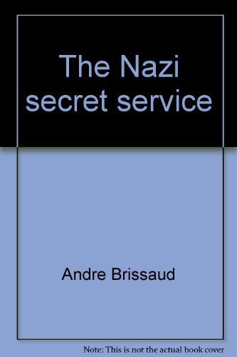 The Nazi secret service Books