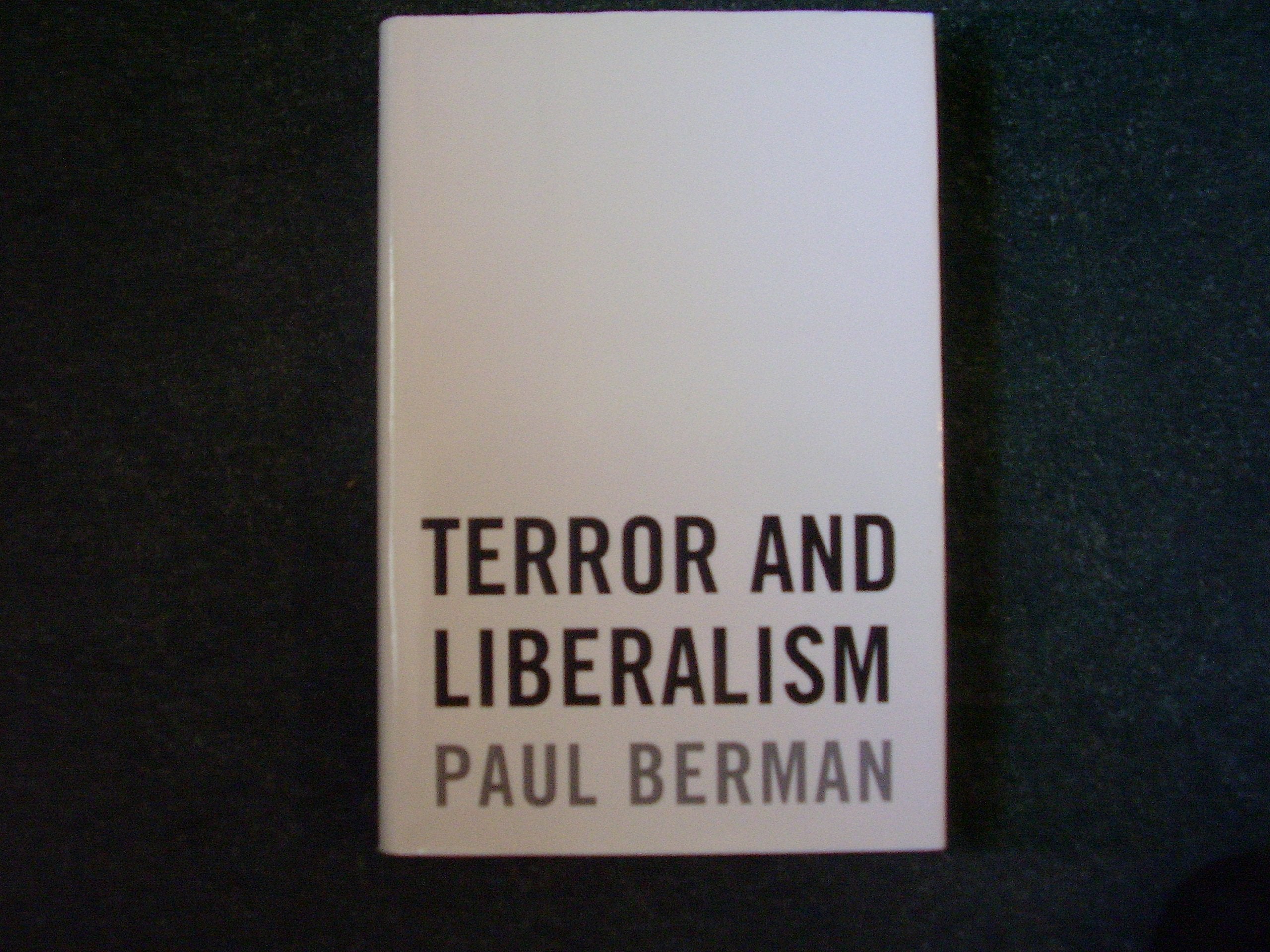 Terror and Liberalism Social Sciences Books