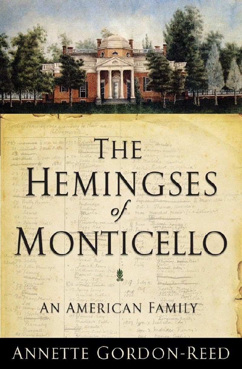 The Hemingses of Monticello Memories