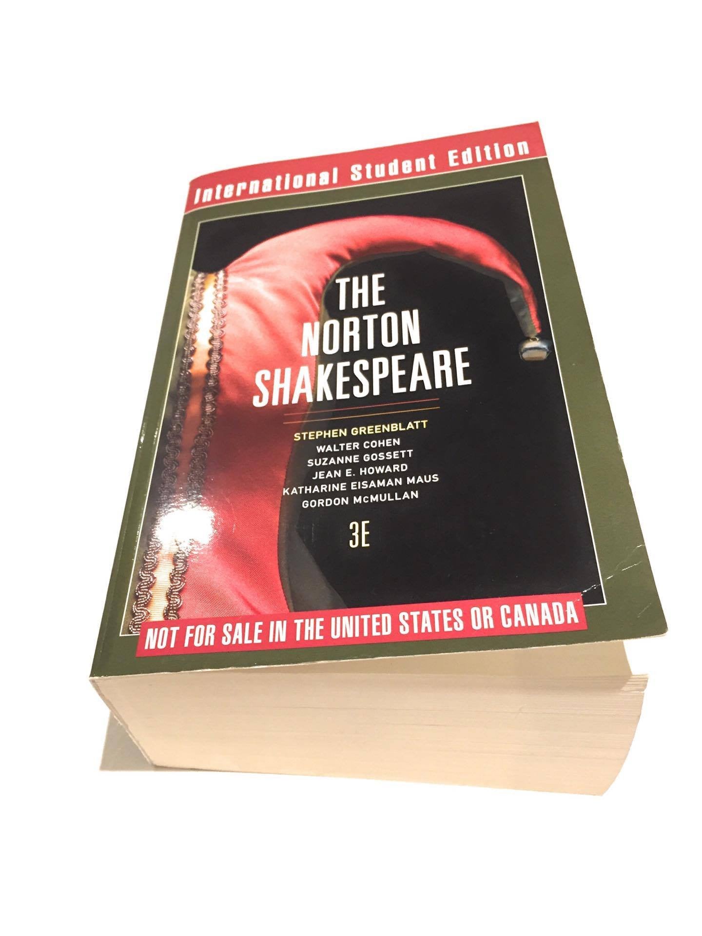 Product Image: The Norton Shakespeare