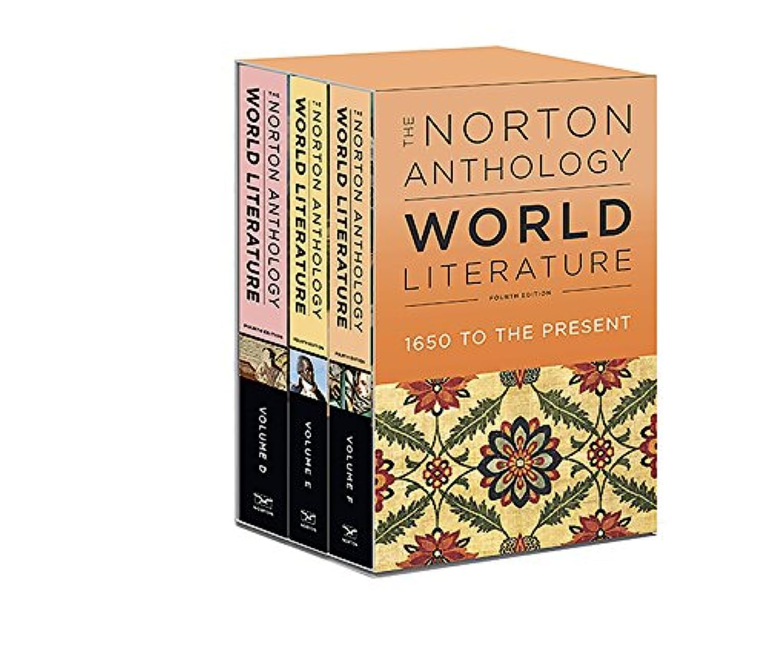 The Norton Anthology of World Literature: 1950 to the Present (D,E,F) Contemporary literature