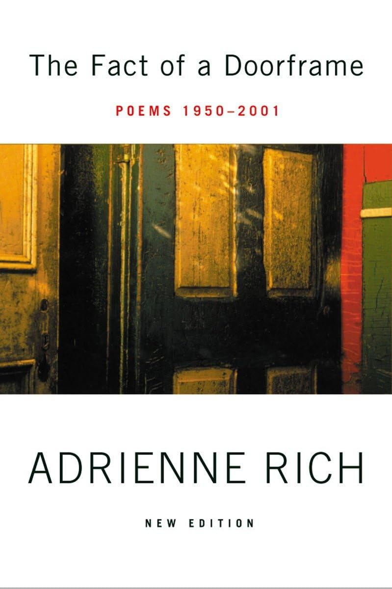 The Fact of a Doorframe: Selected Poems 1950-2001 Poetry