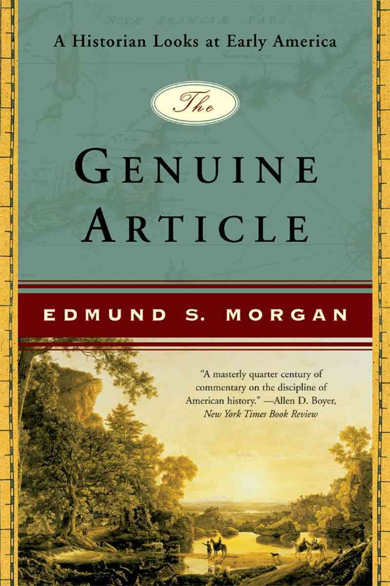 The Genuine Article: A Historian Looks at Early America Social Sciences