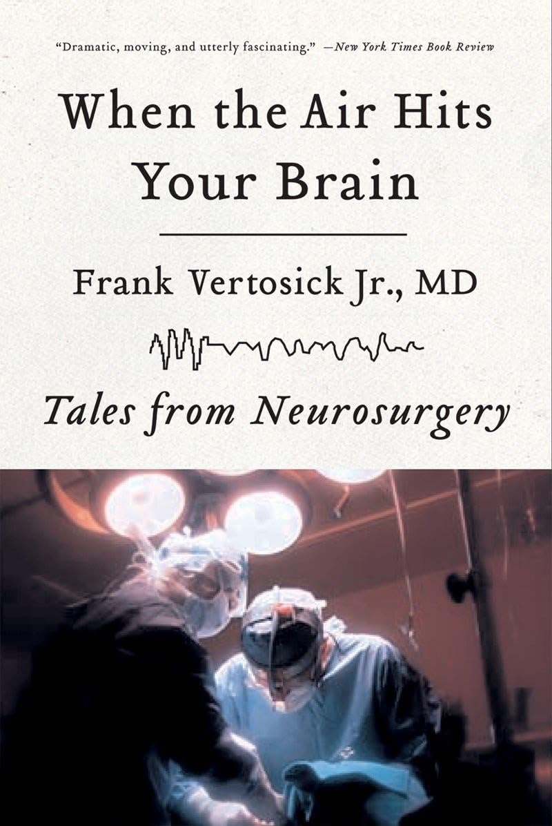 When the Air Hits Your Brain Medicine Books