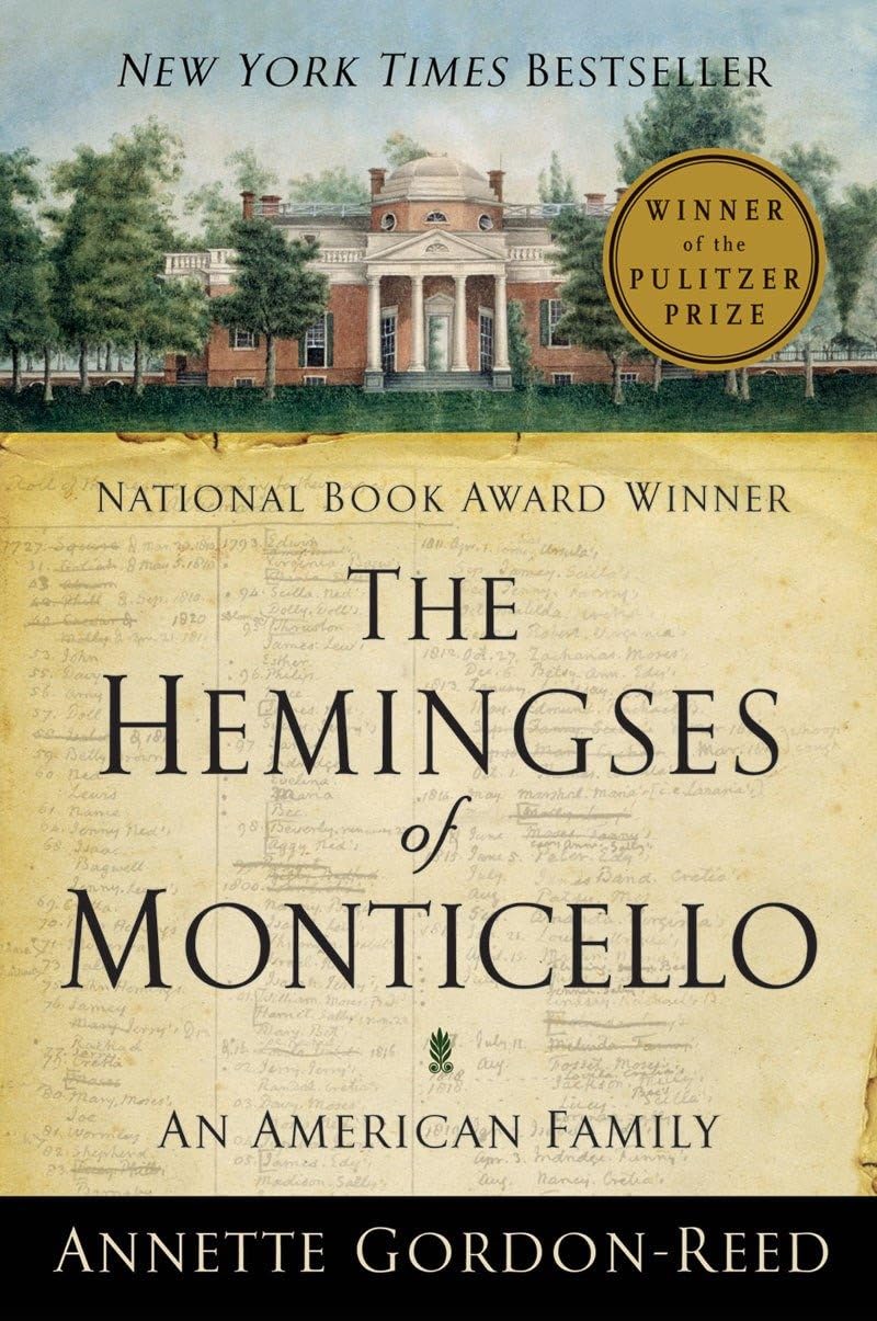 The Hemingses of Monticello: An American Family Social Sciences