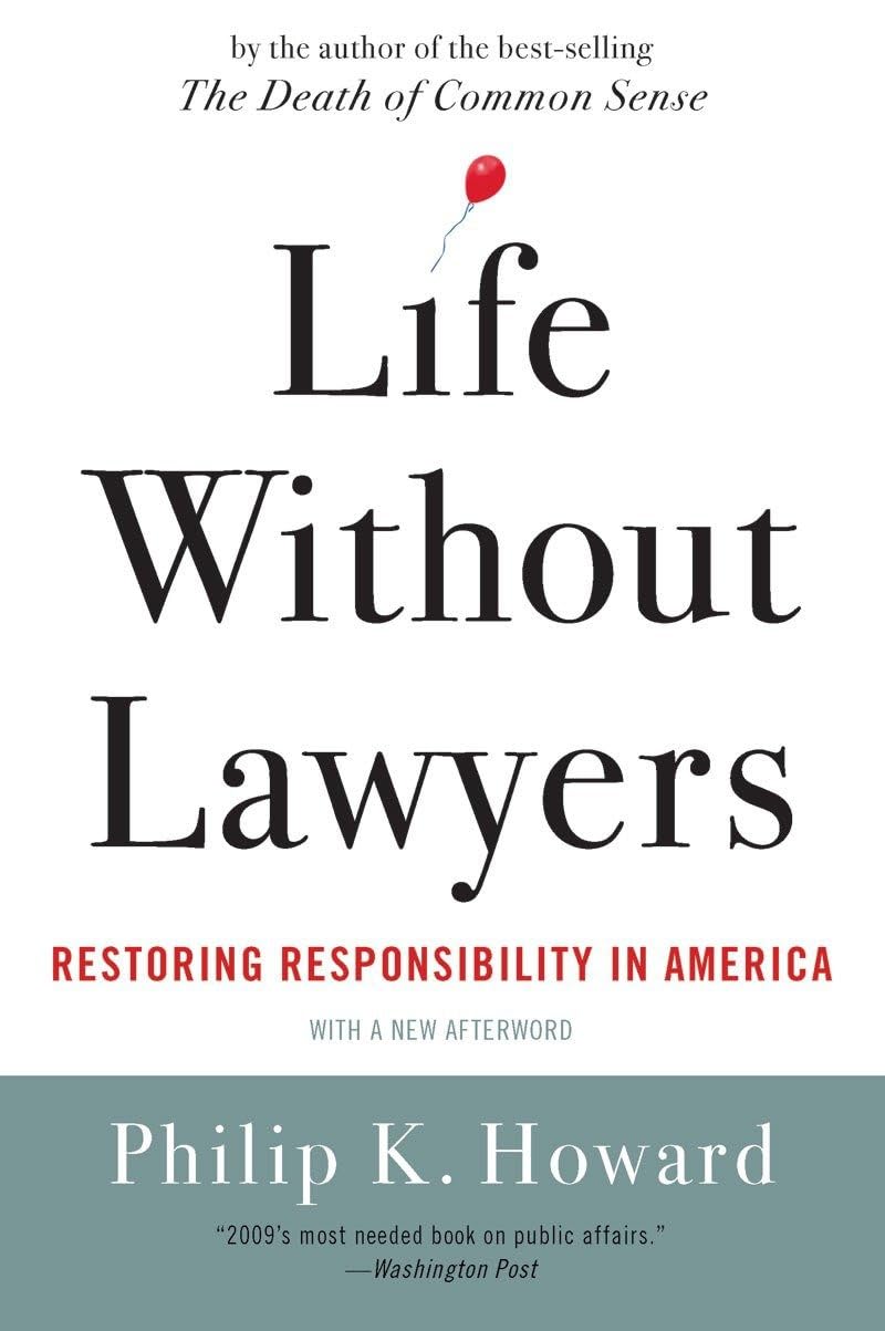 Life Without Lawyers: Restoring Responsibility in America book
