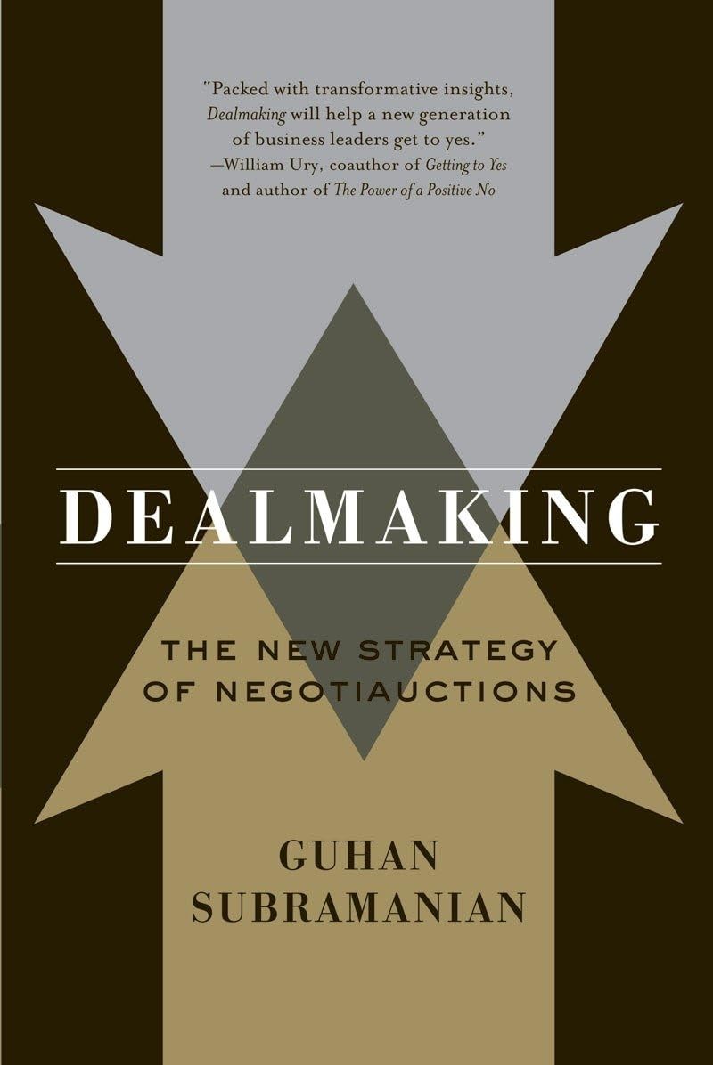 Dealmaking: New Dealmaking Strategies for a Competitive Marketplace Law