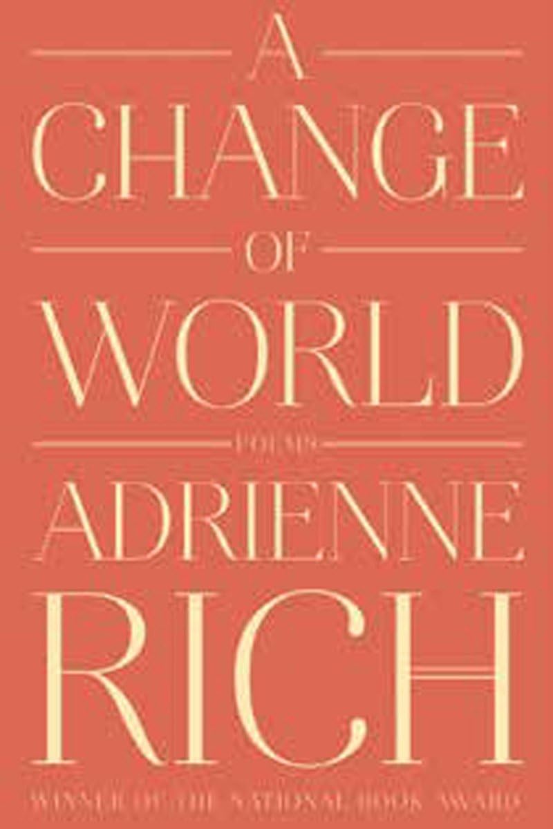 A Change of World: Poems Poetry