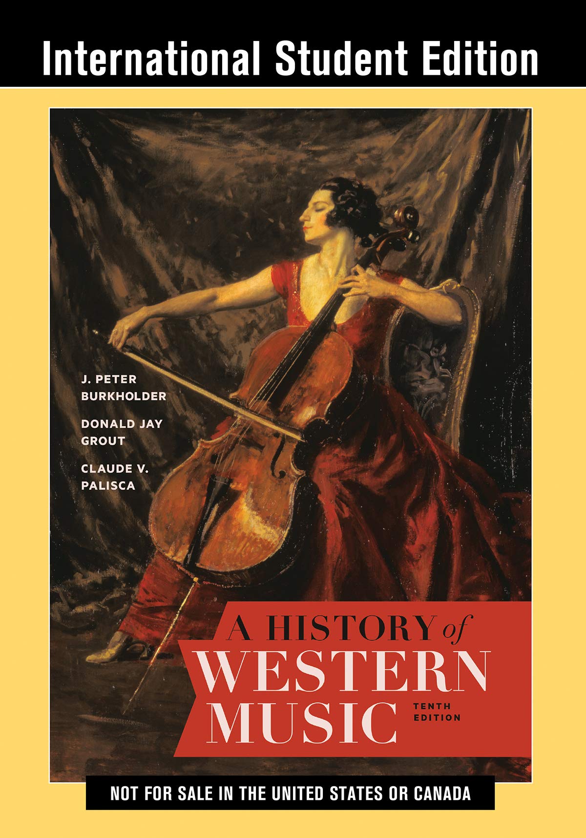 A History of Western Music Sheet Music