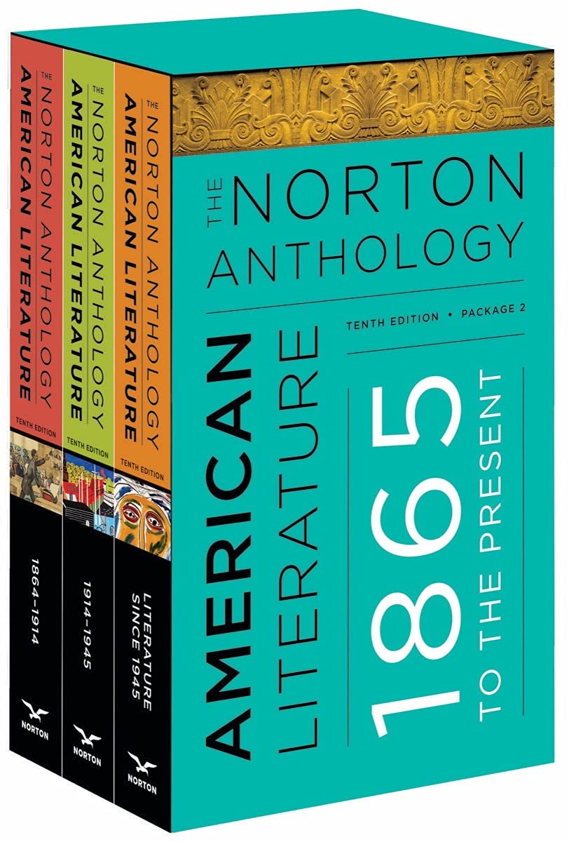 The Norton Anthology of American Literature Contemporary literature