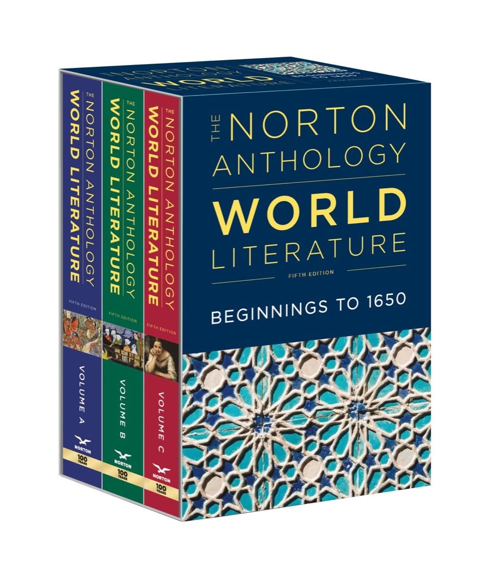 The Norton Anthology of World Literature: Pre-1650 Contemporary literature