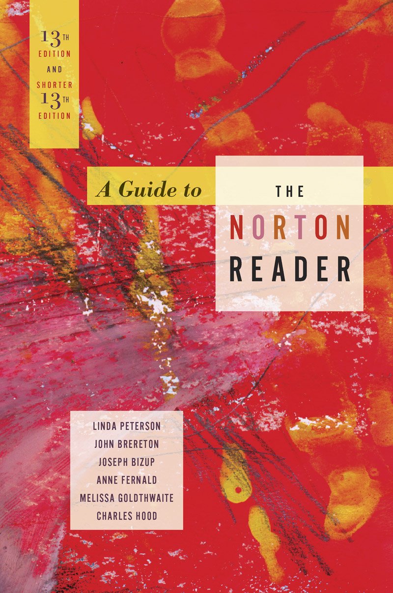 A Guide to The Norton Reader 13th Edition Essays & Short Stories
