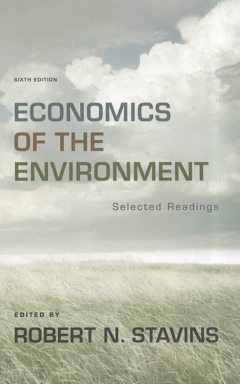 Economics of the Environment Law